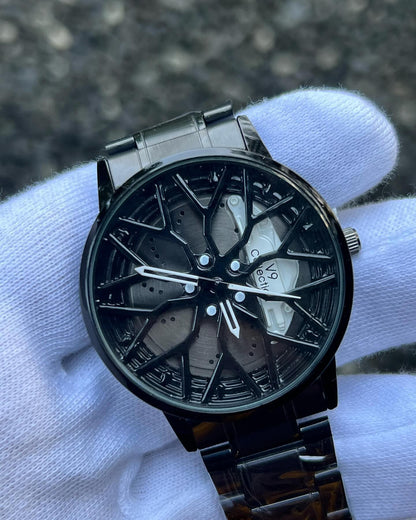 Stereoscopic Car Wheel Watch