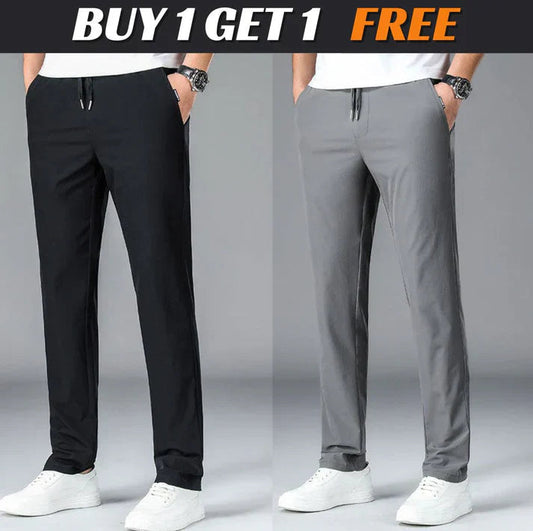 Men's Elastic Waist Joggers, Stay Cool & Stylish