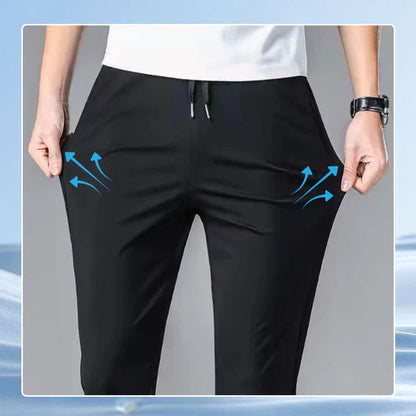 Men's Elastic Waist Joggers, Stay Cool & Stylish